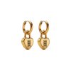 MARC JACOBS THE HEART PADLOCK EARRINGS 2F6JER001J46